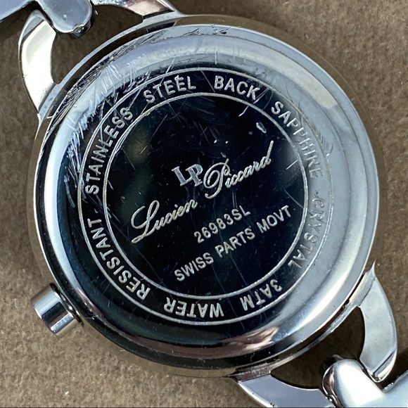 Stiunning Lucien Piccard White Sapphire Watch main image 4